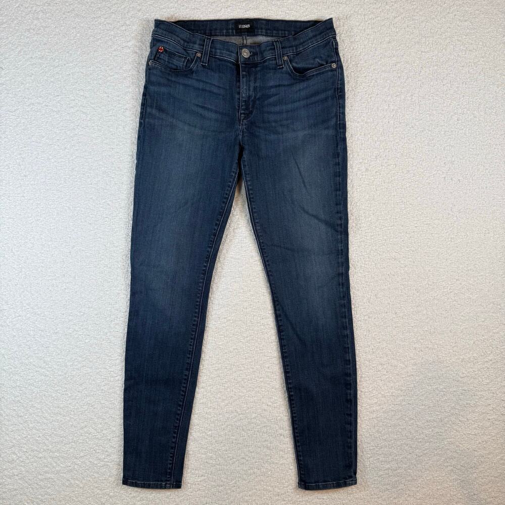 Husdon womens size 29 denim skinny jeans dark wash neutral